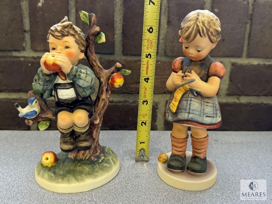 Hummel "An Apple A Day Stiller GenieBer", and "Stitch In Time"