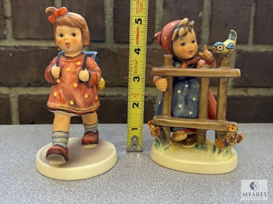 Hummel "The Kindergartner Schulmadchen" and "Signs of Spring"