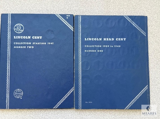 Incomplete Lincoln Head Cent Books - Numbers One and Two