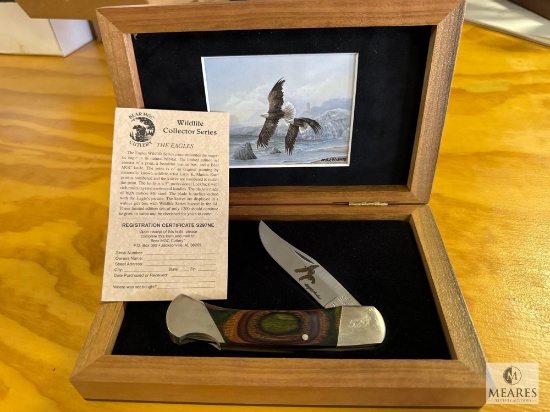 Bear MGC Cutlery Wildlife Collector Series Pocket Knife - The Eagles