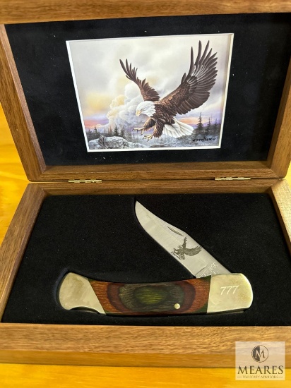 Bear MGC Cutlery Wildlife Collector Series Pocket Knife - Bald Eagle