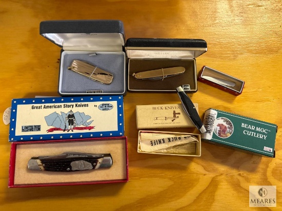 Mixed Lot of Six Folding Pocket Knives - Various Manufacturers