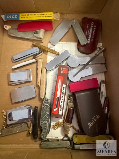 Mixed Lot of Pocket Knives and Clippers - Various Manufacturers