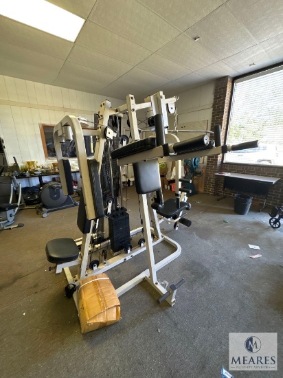 Tiger Pro Exercise Machine with 200-pound Weight Stack