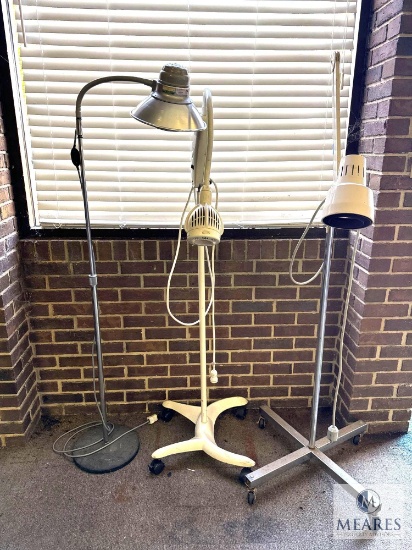 Group of Three Medical Lights