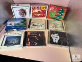 Multiple Christmas CDs and Susan Boyle CD