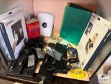 Two ThinkPad Docking Stations with Cords, iPad Holders