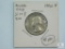 1990-P (BU) DOUBLE CLIPPED Washington Quarter, Double Clips Tough To Find