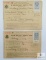 Two Sequentially Numbered WWII Ration Books #2 Almost All Coupons In Tact