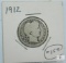 1912 Barber Quarter