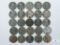 25 WWII Steel Lincoln Cents, 1 Year Type