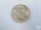1950-D Franklin Half AU-BU, Toned Line on Rev.