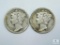 1934 P-D Mercury Dimes