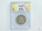 ANACS Graded 1860-O Seated Liberty 50-Cent AU50 Details Cleaned