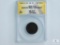ANACS Graded 1809 Classic Head Half Cent VG10 - Details - Rotated Dies, Corroded