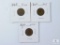 Three Mixed Indian Head Cents