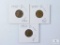 Group of Three 1950s Lincoln Wheat Cents
