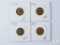 1936 and 1937 Lincoln Wheat Cents
