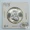 1953 Franklin Half, BU