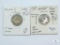 1938 Australia 6 Pence, 1st Year of Issue & 1974 Belize Proof 1 cent. 925 Silver Mintage only 31,000