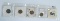 Five Lincoln Errors Described on 2x2 Includes Scarcer 1943 WWII Steel Error