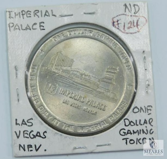 Imperial Palace $1.00 Gaming Token, Las Vegas Nev.