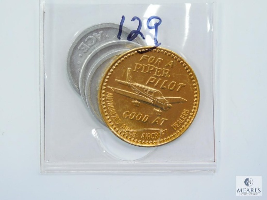 Four Flying/Pilot Tokens