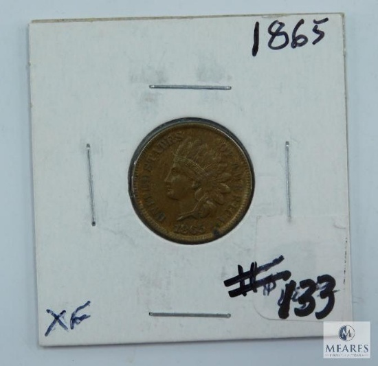 1865 (XF-AU) Indian Head Cent