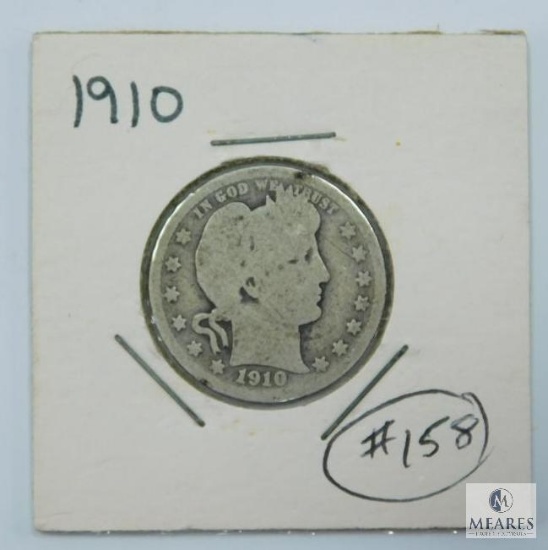 1910 Barber Quarter