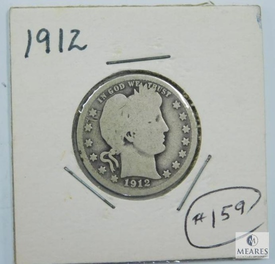1912 Barber Quarter