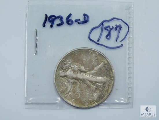 1936-D XF Walking Liberty Half