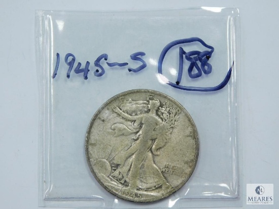 1945-S VG Walking Liberty Half