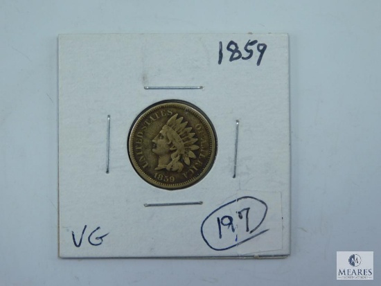 1859 Indian Head Cent, VG