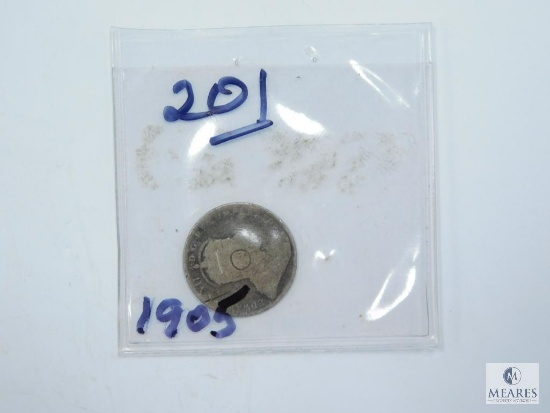 1905 Canada Dime