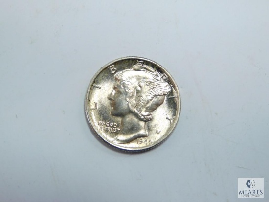 1940 MS 66 Full Split Bands Mercury Dime