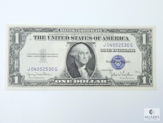 1935-D $1.00 Silver Certificate Gem CU MS 67