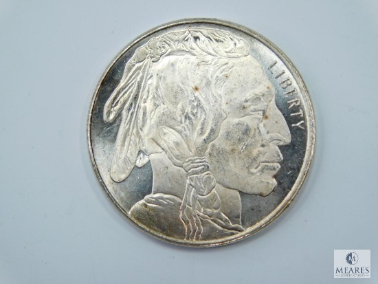 .999 Buffalo 1/2 Ounce Silver Round