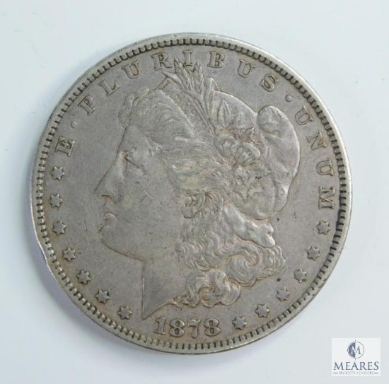 1878-S Morgan Silver Dollar - Rim Nicked at 8 o'clock