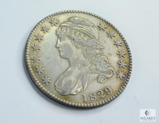 1829 Capped Bust Half Dollar