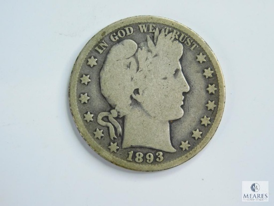 1893 Barber Half Dollar