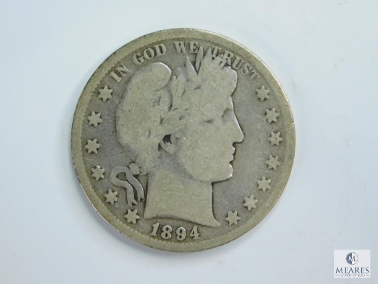 1894 Barber Half Dollar