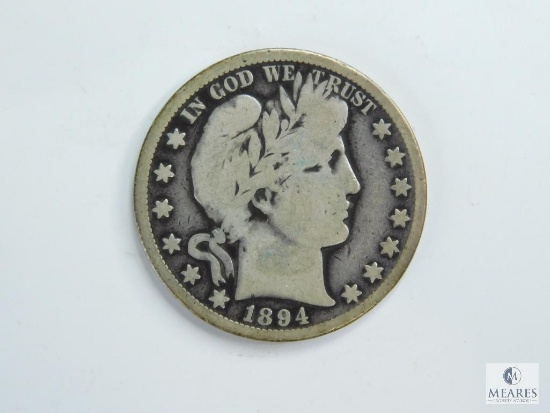 1894-O Barber Half Dollar