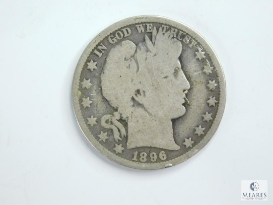1896-O Barber Half Dollar