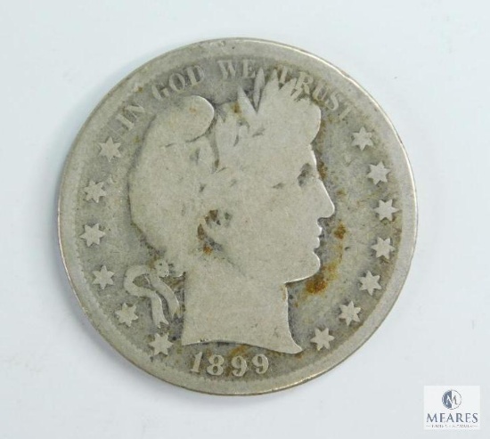 1899-S Barber Half Dollar