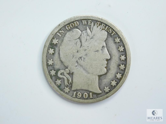 1901-O Barber Half Dollar