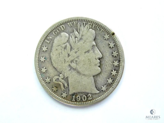 1902-O Barber Half Dollar