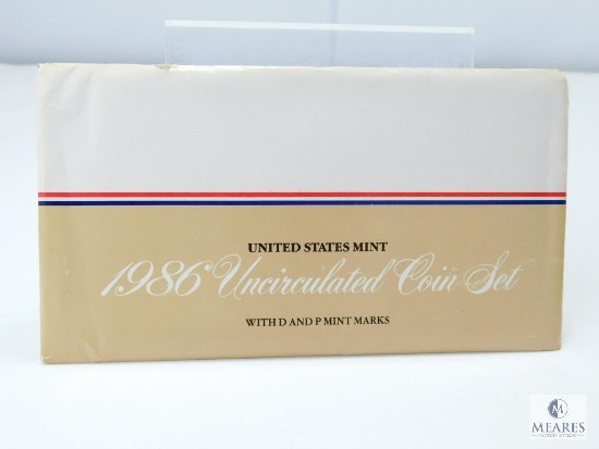 1986 US Mint UNC Set