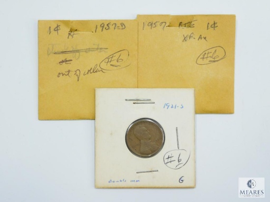 Three Lincoln Errors, See Description Below