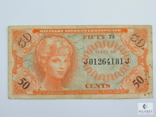 Military Payment Certificate 50 Cents Series 641