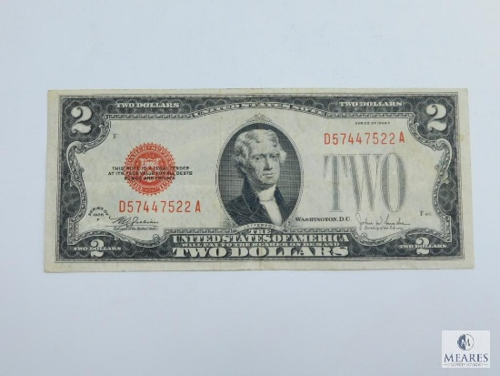 1928-F $2.00 U.S. Note, Crisp XF